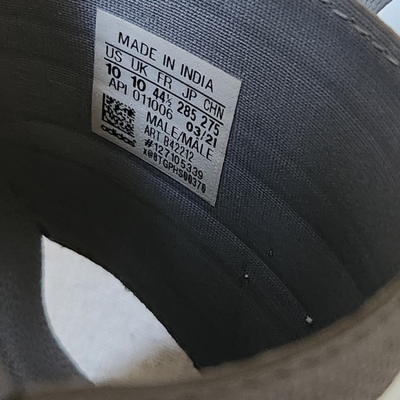 Mens Adidas Cloudfoam Slides - Picture 5 of 7